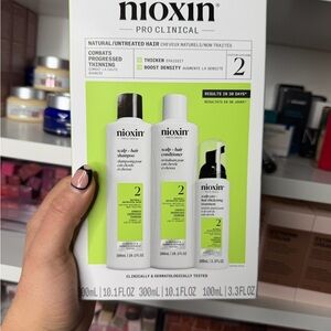 Nioxin Pro Clinical Hair Treatment & Mask - White and Green